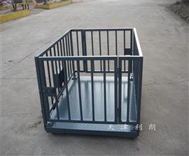 南充2噸電子秤1.5x2米帶護欄稱(chēng)牛地磅