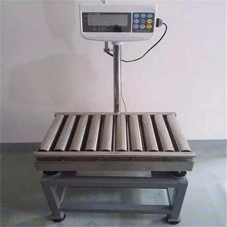 電子滾筒秤輸送合格流走不合格自動停機